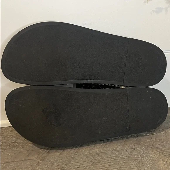 Cristina Francini Black Sandals - Size 9.5 - Picture 4 of 5